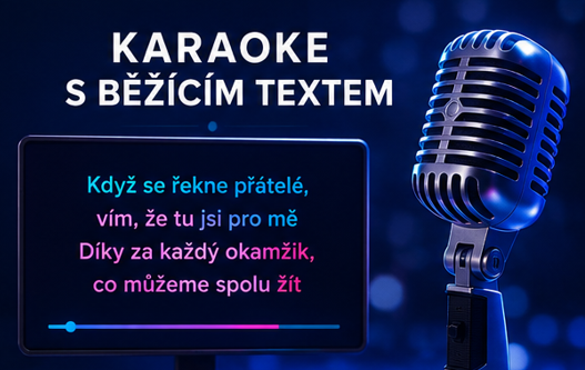 Karaoke s běžícím textem